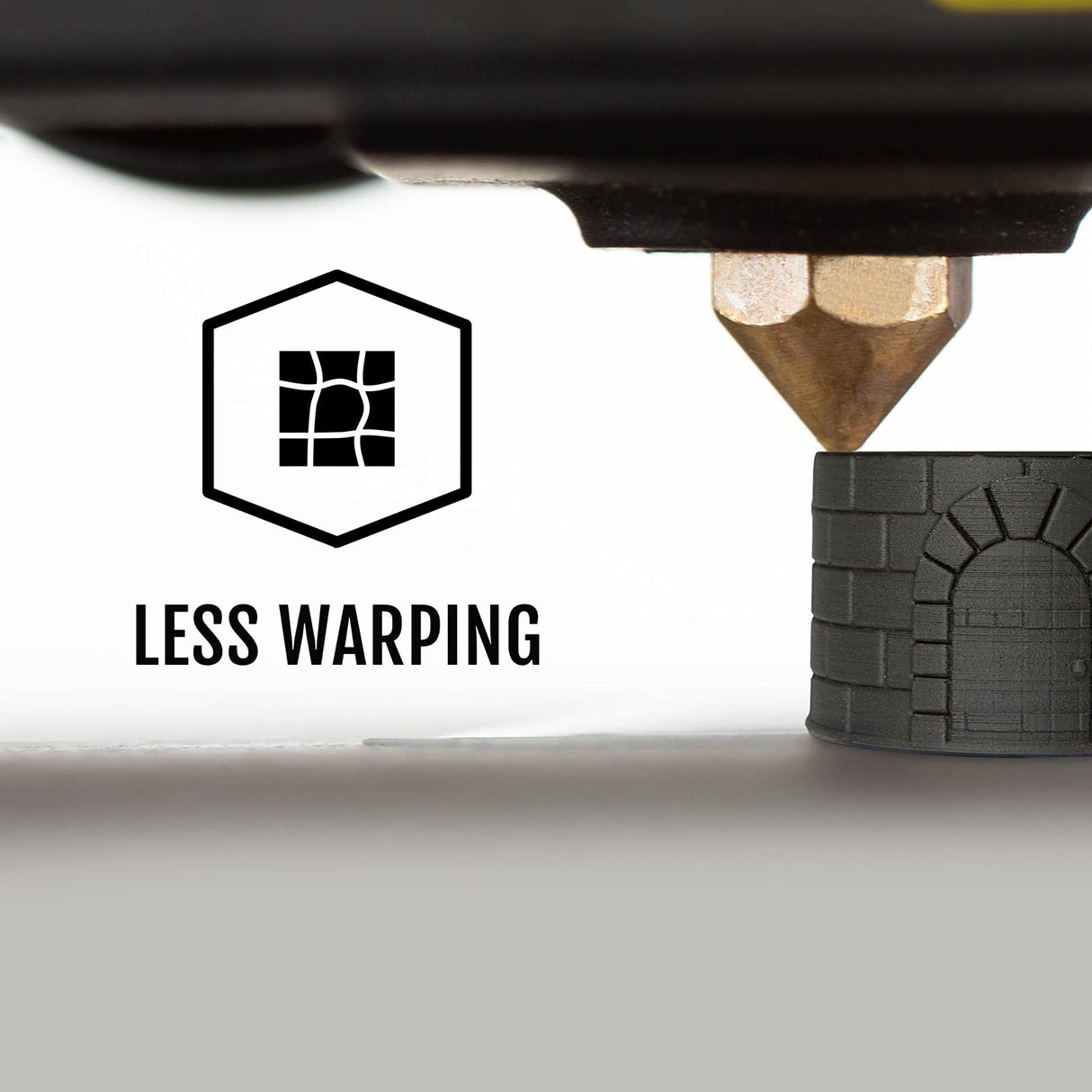 HATCHBOX Matte PLA 3D Printer Filament, Dimensional Accuracy +/- 0.03 mm, 1 kg Spool, 1.75 mm, Black HATCHBOX