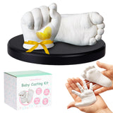 Lilian&Gema Baby Casting Kit Hands and Feet, Newborn Keepsake Foot Hand Mold Kit, Plaster Hand Mold Casting Kit for Babies 0-6 Months, Perfect for First Birthday, New Mom Baby Christmas Gift Lilian&Gema