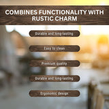 IECAP LLC Desert Ironwood Blank 1 Pack – Exotic Wood Block for Woodworking, Wood Carving, Turning Blanks, and DIY Crafts - Natural Hardwood Lumber – Handle Scales, Woodturning Blanks 5 x 3 x 1 Inches IECAP LLC