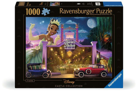 Ravensburger Disney Castle Collection - Tiana 1000 Piece Jigsaw Puzzle | Unique Softclick Technology | Engaging Imagery | Perfect for Disney Fans Ravensburger