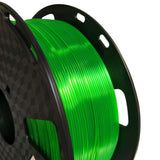 Translucent Green PETG Filament 1.75 mm 1KG 3D Printer Filament 2.2LBS Spool 3D Printing Materials Fit Most FDM Printer Easy to Print CC3D Grass Green Color CC3D