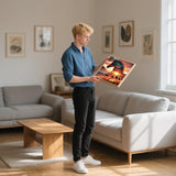 3 Pack Forest Bear Diamond Art Kits for Adults, Desert Horse DIY Diamond Painting Kits for Adults Beginners, Forest Wolves 5D Full Drill Diamond Dots 12 x12 inch Kaixine