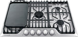 FRIGIDAIRE Professional 30-Inch Gas Cooktop, Stainless Steel, 5 Burners, Liquid Propane Convertible, FPGC3077RS Frigidaire