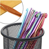 14PCS Aluminum Crochet Hooks Knitting Needles Craft Yarn 2.0mm/2.5mm/3.0mm/3.5mm/4.0mm/4.5mm/5.0mm/5.5mm/6.0mm/6.5mm/7.0mm/8.0mm/9.0mm/10.0mm HSYMQ