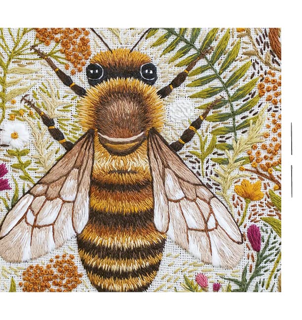 Paint with Thread: A step-by-step guide to embroidery through the seasons WoodArtSupply