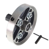 marddpair 6 Inch 4-Jaws Wood Lathe Chuck, 1 x 8 TPI Thread with Independently Adjustable Reversible Jaws marddpair