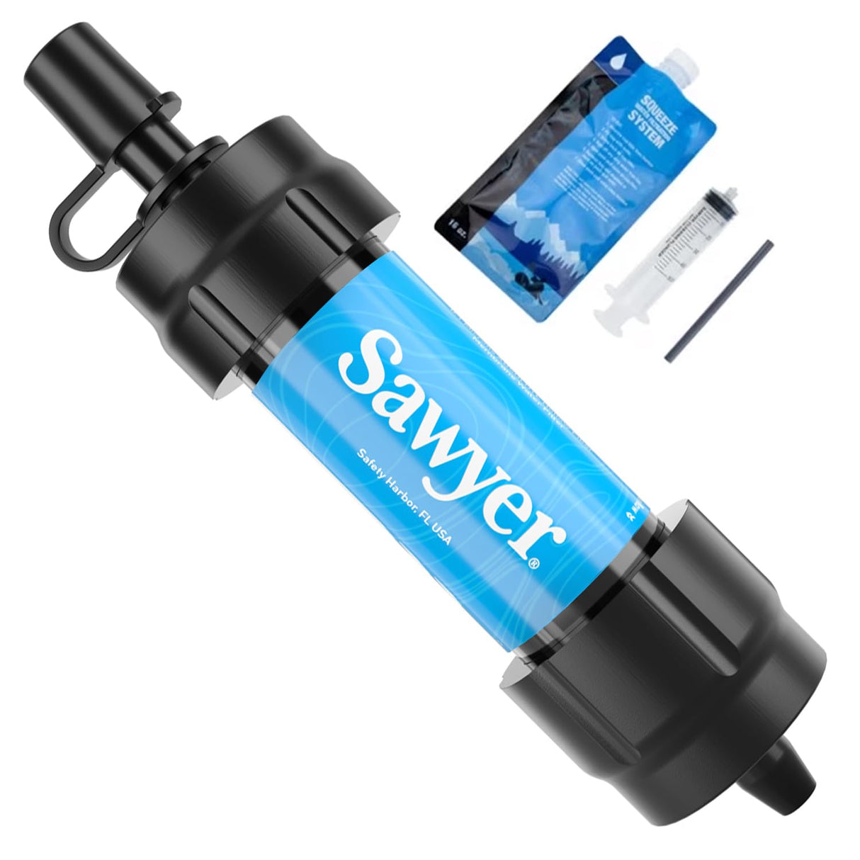 Sawyer Products SP128 Mini Water Filtration System, Single, Blue Sawyer Products