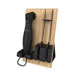 Classic Cuisine Electric Carving Knife Set - 2 Stainless-Steel Blades, Comfort Grip Handle, and Wood Storage Block for Slicing Bread, Meat and More Classic Cuisine