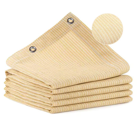 Vocray 90% Shade Cloth for Patio, 10X15 Ft Pergola Shade Cover, Sun Shade Sail for Beach, Deck, Porch, Balcony, Gazebo, Outdoor Shade for Garden, Carport, Pool. Vocray