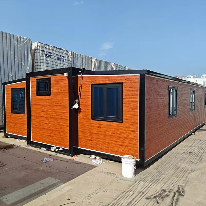 Tiny House on Wheels, Mobile Prefab Cabin, Space-Saving Home, Prefab Tiny Dwelling, 20ft 30ft 40ft for Family Gatherings, Recreational Areas, Portable Classrooms, Community Housing - WoodArtSupply