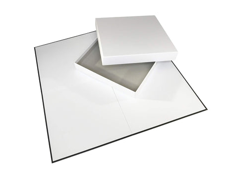 Apostrophe Games Blank Game Board & Box (20" x 20" Board) Create Your Own Board Game, DIY Board Game, Family Board Games Apostrophe Games