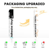 HTVRONT White Permanent Vinyl, White Vinyl for Cricut - 12" x 14 FT White Adhesive Vinyl Roll for Cricut, Silhouette, Cameo Cutters, Signs, Scrapbooking, Craft, Die Cutters (Glossy White) HTVRONT