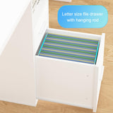 IBF White Two Person Computer Desk, Long Wood Writing Study Desk with File Drawer, Modern Large Dual Office Desk with Storage Cabinet Shelf, 2 Person Farmhouse Work Executive Double Computer Table, 79 IBF