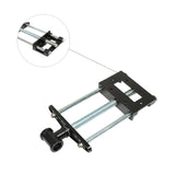 marddpair Woodworking Bench Vise 9 Inch Front Screw Vise Fit for Work bench Chrome Plating Leg Vise marddpair