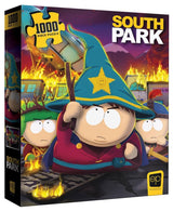 South Park “The Stick of Truth” 1000 Piece Jigsaw Puzzle | Collectible Puzzle Artwork Featuring Cartman, Stan, Kyle, Kenny, and Butters | Officially-Licensed Comedy Central & South Park Merchandise USAOPOLY