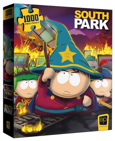 South Park “The Stick of Truth” 1000 Piece Jigsaw Puzzle | Collectible Puzzle Artwork Featuring Cartman, Stan, Kyle, Kenny, and Butters | Officially-Licensed Comedy Central & South Park Merchandise