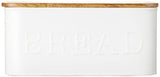 Mud Pie Circa Bread Box white, 5 1/4" x 12" Mud Pie