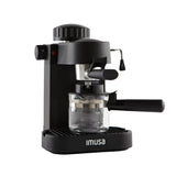 IMUSA USA GAU-18202 4 Cup Espresso/Cappuccino Maker,120 volts, Black Imusa