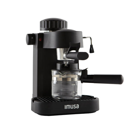 IMUSA USA GAU-18202 4 Cup Espresso/Cappuccino Maker,120 volts, Black Imusa