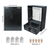 Favonuovy Pet Memorial Shadow Box Keepsake 9.3x13 Dog Memorial Gifts for Loss of Dog Death Sympathy and Remembrance Gift Large Pet Memorial Picture Frame Display Case with Deep Drawer Favonuovy