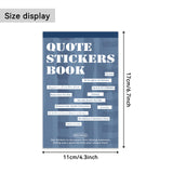 PRSTINCOL 2346PCS Quote Stickers,48 Sheets Scrapbook Supplies Kit Word Stickers for Journaling, Card Making, Vision Board Supplies for Adults Crafting PRSTINCOL