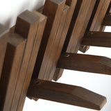 GOGREEBELL Natural Wood Wall Mounted Piano Coat Rack| Coat Rack Wall Mount| Flip Down Wall Hook Rack 5 Hooks| Entryway Coat Rack,Made of Acacia Wood (Walnut Color Dyed with Wood Wax Oil).Wall Art GOGREEBELL