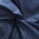 OAITE Duvet Cover Queen Size,Reversible Leaf Blue Duvet Cover Set with Zipper Closure, 3 Pieces Modern Patterns Soft Microfiber Bedding Set with 8 Ties(90’’*90’’,2 Pillow Cases) OAITE