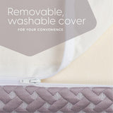 Milliard Memory Foam Futon Mattress – Full Size (Frame Not Included) (Grey) Milliard