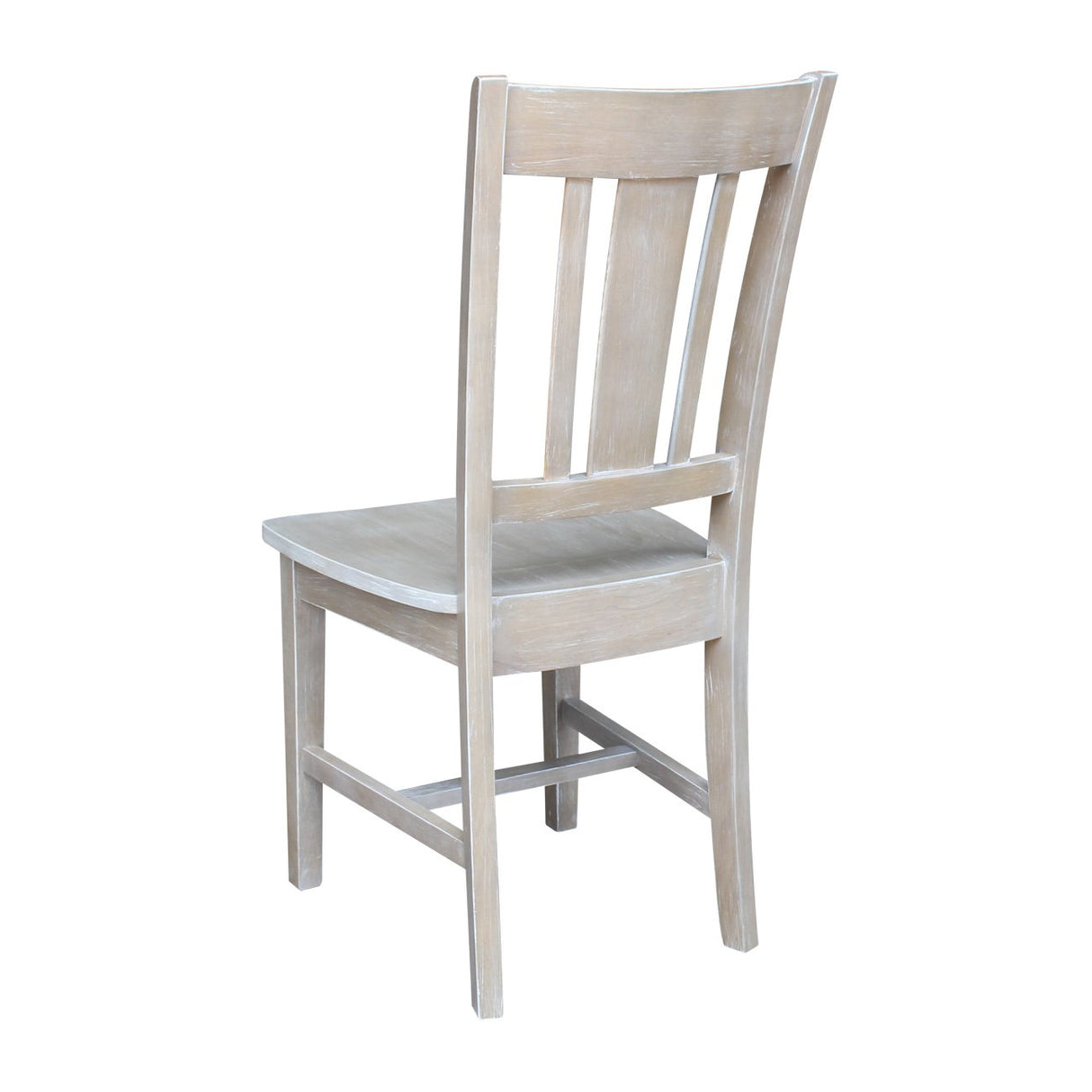 International Concepts San Remo Chair Washed Gray Taupe IC International Concepts