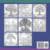 Celtic Trees Coloring book for adults: Enchanting Journey through the Tree of Life, Unveiling Nature's Beauty with Lush Florals and Scenic Landscapes (Celtic coloring book) WoodArtSupply