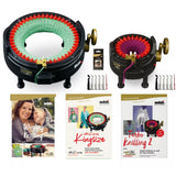 addi I Want IT All - MEGA PRO Set - Two Knitting Machines with Pattern Books and Accessories addi