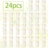 Hoolerry 24 Pcs Canvas Wine Bag with Handle Sublimation Blank Bottle Gift Tote Reusable Washable Wine Carrier Tote Hoolerry