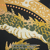 LIGICKY Japanese Noren Curtain Japanese Style Doorway Curtain Panel Traditional Chinese Dragon Flying on the Cloud Printed Door Tapestry Room Divider Curtains for Kitchen Sushi, 33.5" Width x 59" Long LIGICKY