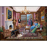 Bits and Pieces – Murder at Bedford Manor Jigsaw Puzzle for Adults – Solve the Intriguing Murder Mystery by Gene Dieckhoner (1000 Piece Puzzle 20" x 27") Bits and Pieces