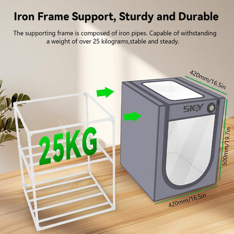 3D Printer Filament Storage Box with Hygrothermograph,Dustproof and Waterproof Storage Box Isolate Pets for Storage Double Layer Storage Rack and Easy to Store 20 roll Pack Cregrant3D
