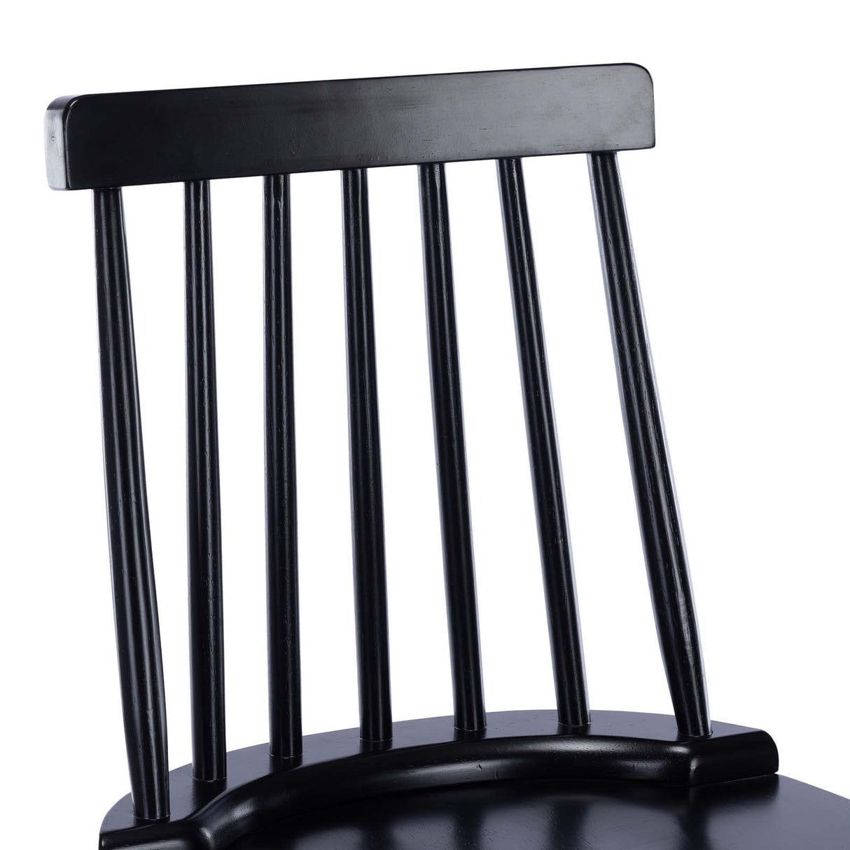 Duhome Wood Bar Stools Set of 2, Farmhouse Counter Stools 24’’ Barstool with Spindle Back Counter Height Stool Chairs for Kitchen Islands, Black Duhome Elegant Lifestyle