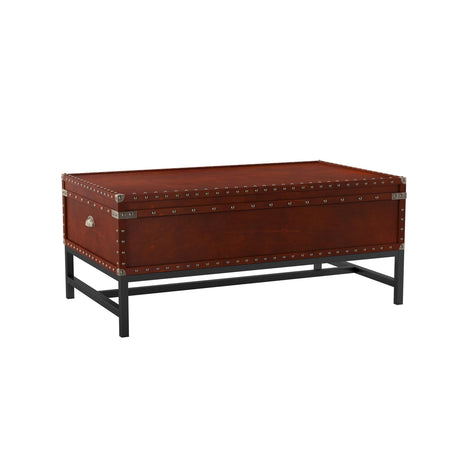 SEI Furniture Voyager Storage Cocktail Table - Espresso SEI Furniture