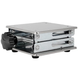 2 Pack 8 x 8 Inch Lab Scissor Jack, Stainless Steel Lab Lift Stand Table, Lab Jack Lift Platform, Expandable from 80mm to 270mm MUKCHAP