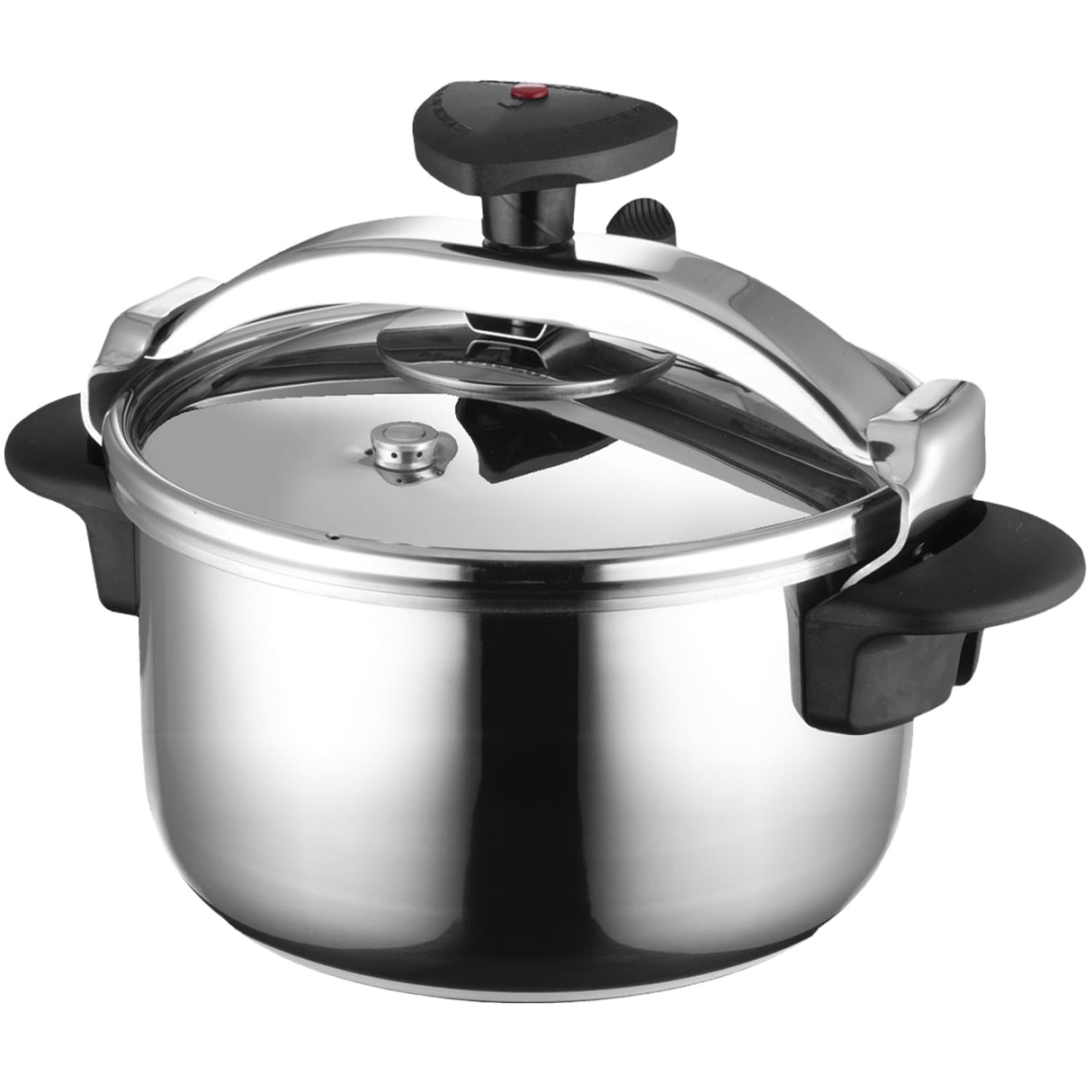 MAGEFESA Star Pressure Cooker, 4.2-Quart, 18/10 Stainless Steel, Works on All Stovetops (Induction Compatible), Safety Lock & 8 PSI Cooking MAGEFESA