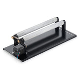 OMTech Rotary Axis Attachment for 40W co2 Laser Engraver, Barrel Rolling Cylinder Surface Rotation Platform for K40 Laser Engraver, 360 Degree Rotating Axis OMTech
