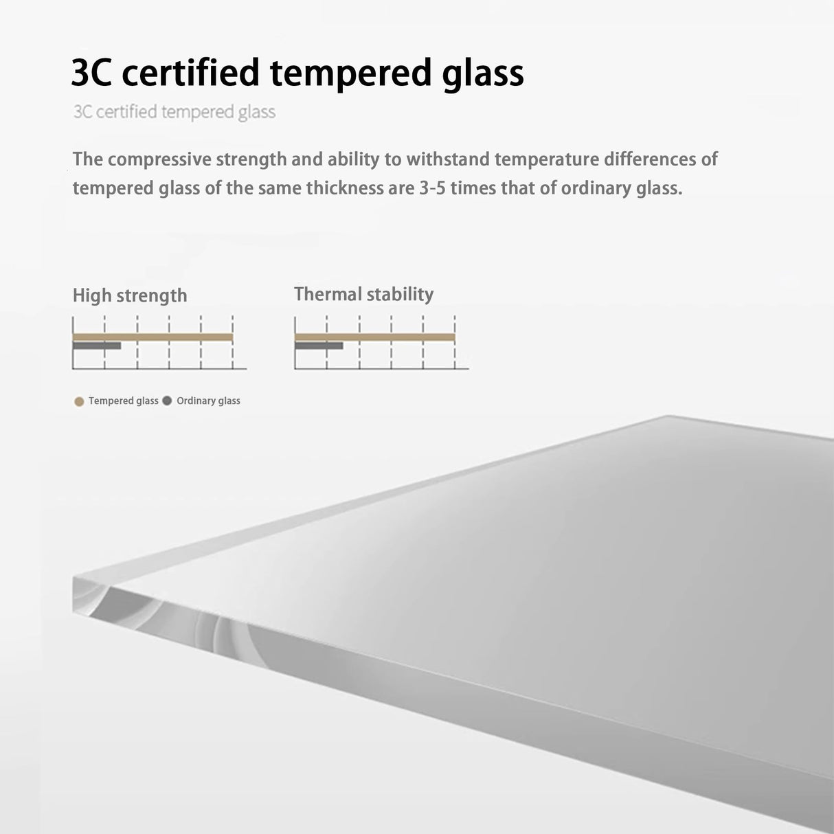 EASYSOUL Modern Glass Coffee Table, 32.68" D x 22.44" W x 15.75" H, Abstract Round Tea Tables for Living Room Home Office Industrial Cocktail Tables (Black-Clear Glass, 32.68") EASYSOUL