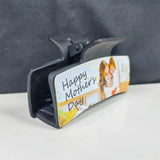 HAN SHENG Sublimation Blanks - 4 Pcs Heat Transfer Hair Claw Clips for DIY Hair Accessories HAN SHENG