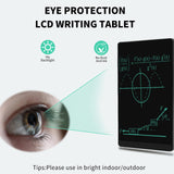 LCD Writing Tablet for Adult: 6.5 Inch Mini Full Screen Drawing Board Reusable Digital Notepad Portable Use for Office Study Teaching YOLIPULI