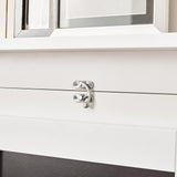 SoBuy Wall-Mounted Drop-Leaf Table, Folding Kitchen & Dining Table Desk, Children Table, White FWT20-W SoBuy