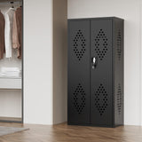 Eltean 15-18 Gun Safe for Rifles and Pistols,DIY-Friendly Gun Cabinet with Customizable Storage Space,DIY Rifle Safe with Distinctive Appearance and Ventilation for Shotgun. Eltean