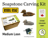 Loon Medium Soapstone Carving Kit DIY Arts and Crafts Kit Generic
