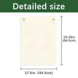 4 pcs sublimation blank canvas banner hanging flag banner for nursery wall decor for kids room decor for boys and girls,canvas banner wall hanging sublimation banner blank GEKIXUTP