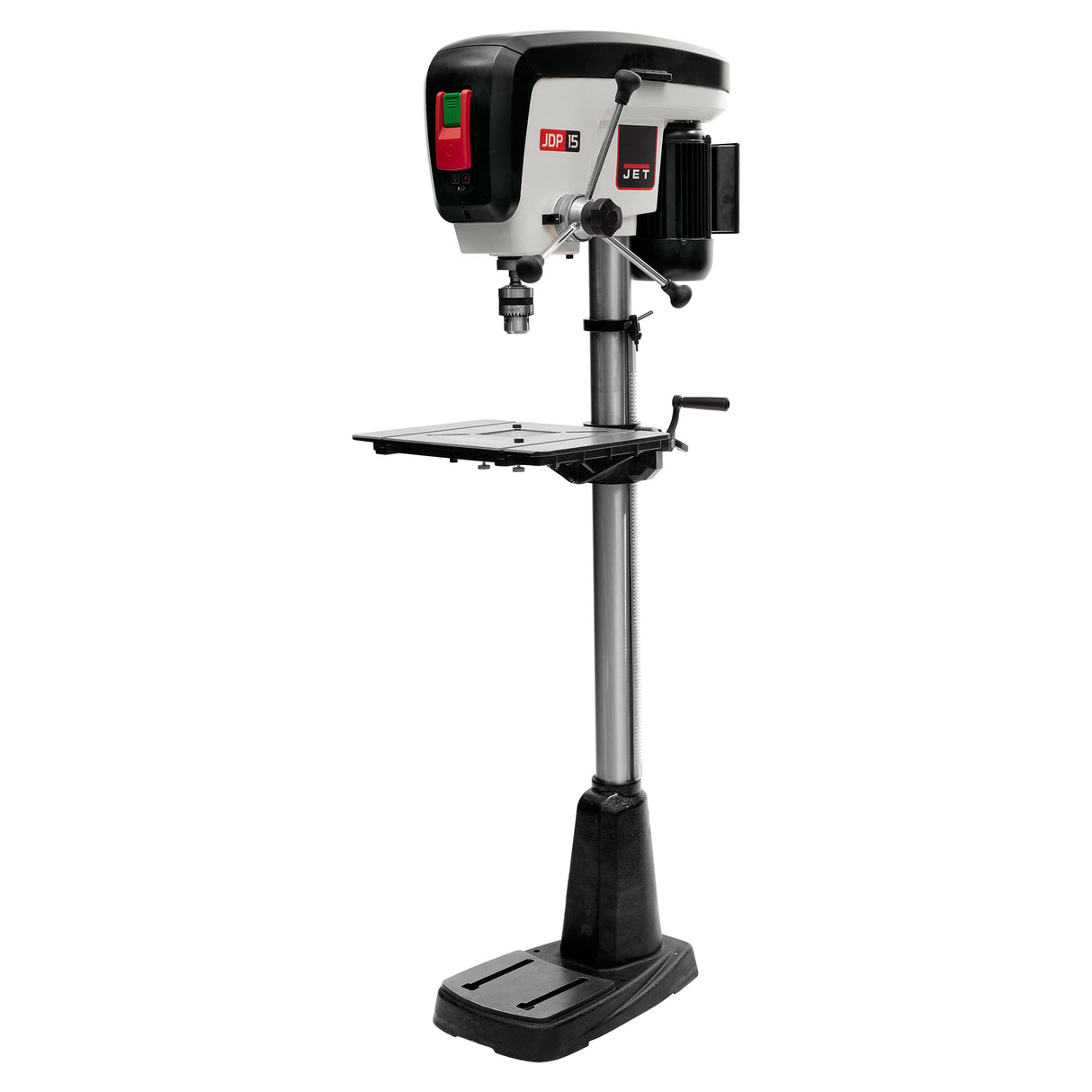JET 15-Inch Floor Drill Press, 3/4 HP, 115V 1Ph (Model JDP-15F) Jet