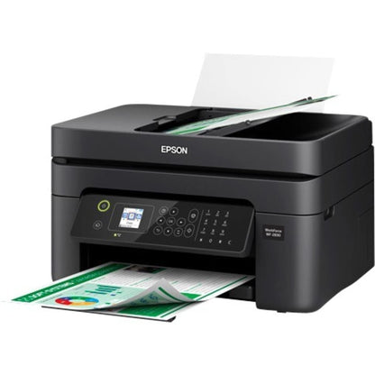 Epson Workforce WF-2930 Wireless All-in-One Printer with Scan, Copy, Fax, Auto Document Feeder, Automatic 2-Sided Printing and 1.4" Color Display