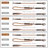 SELEWARE Tree Swing Rope Hammock Chair Strap Hanging Kit,Length Adjustable Nylon Rope Holds to 1000lbs,Perfect for Playground Set, Children Swing, Outdoor Hammock and Hanging Chair, 40 Inch SELEWARE